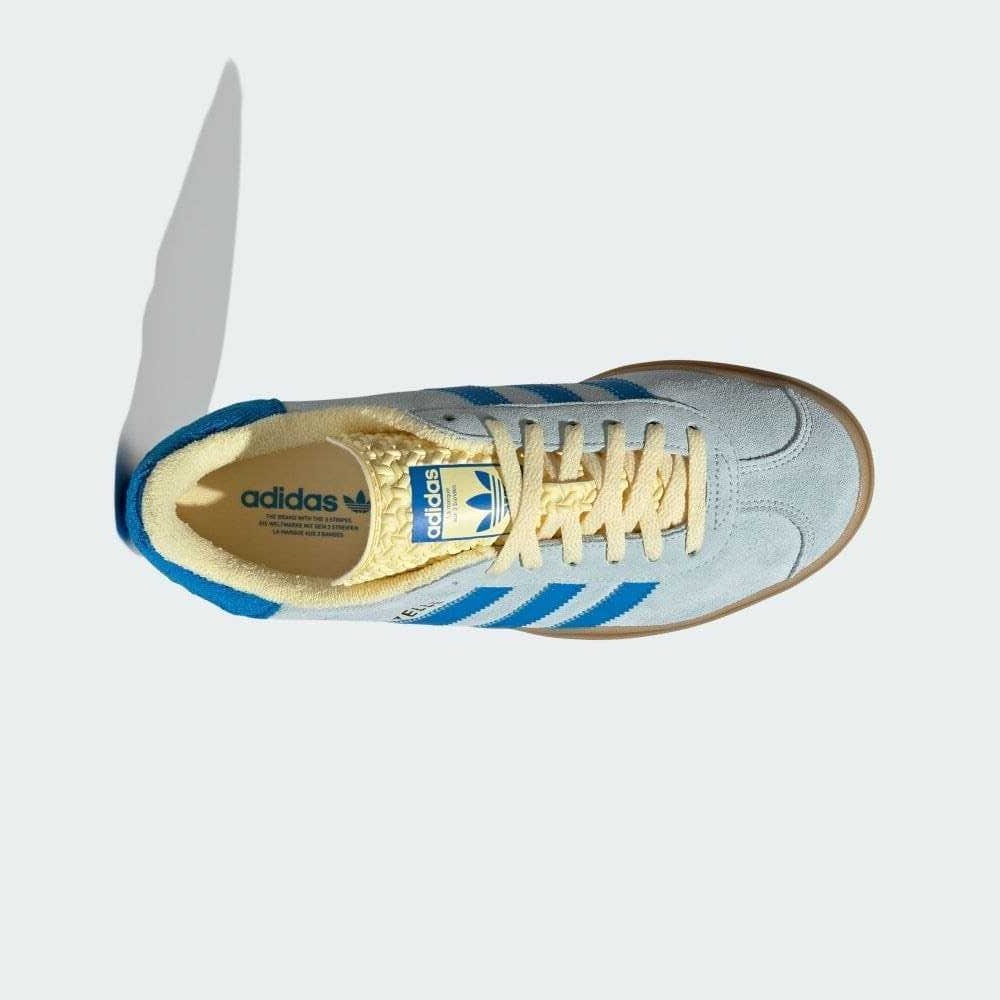 Adidas Blue and Cream Casual Sneakers